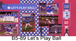 B5-89 Play Baseball  260
