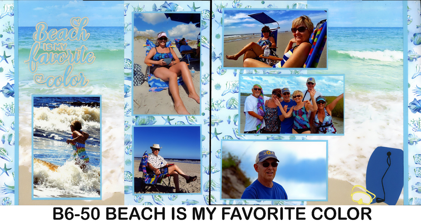 B6-50 Beach is my favorite color - 260