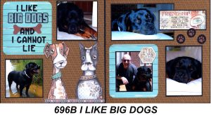696B I Love Dogs