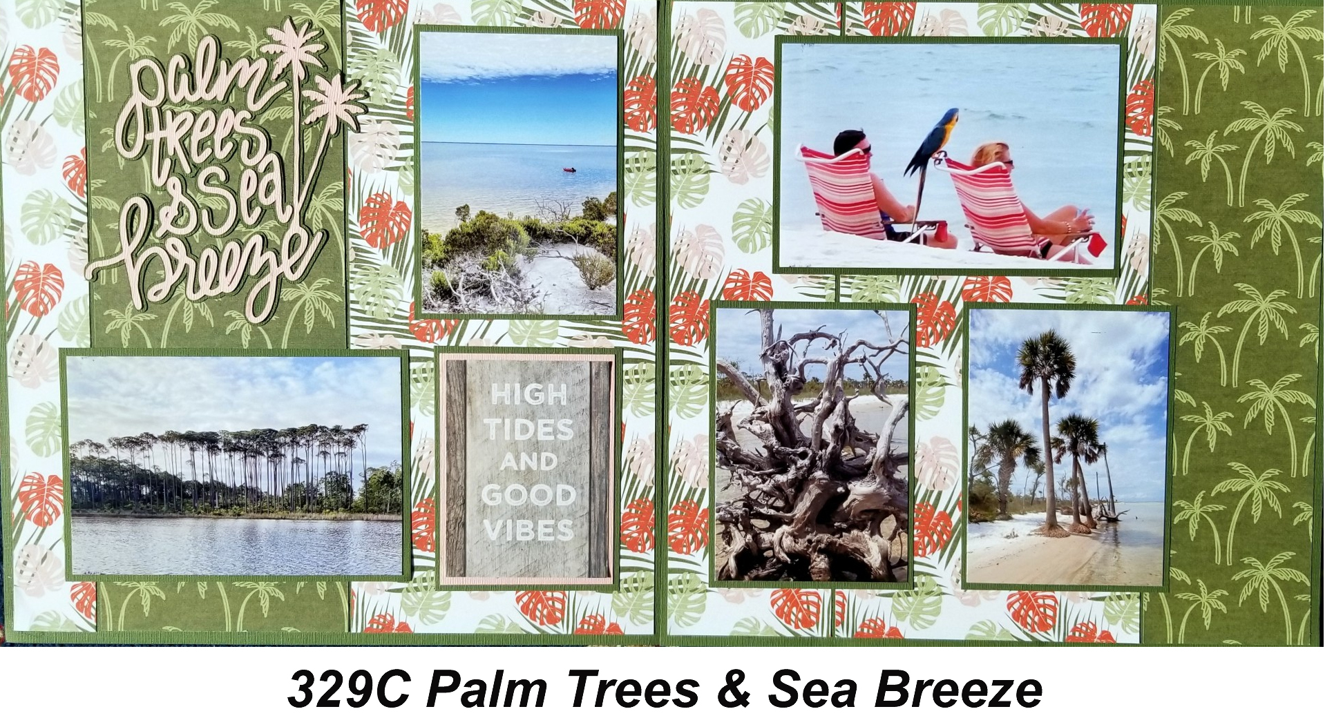 329C Palm Trees & Sea Breeze
