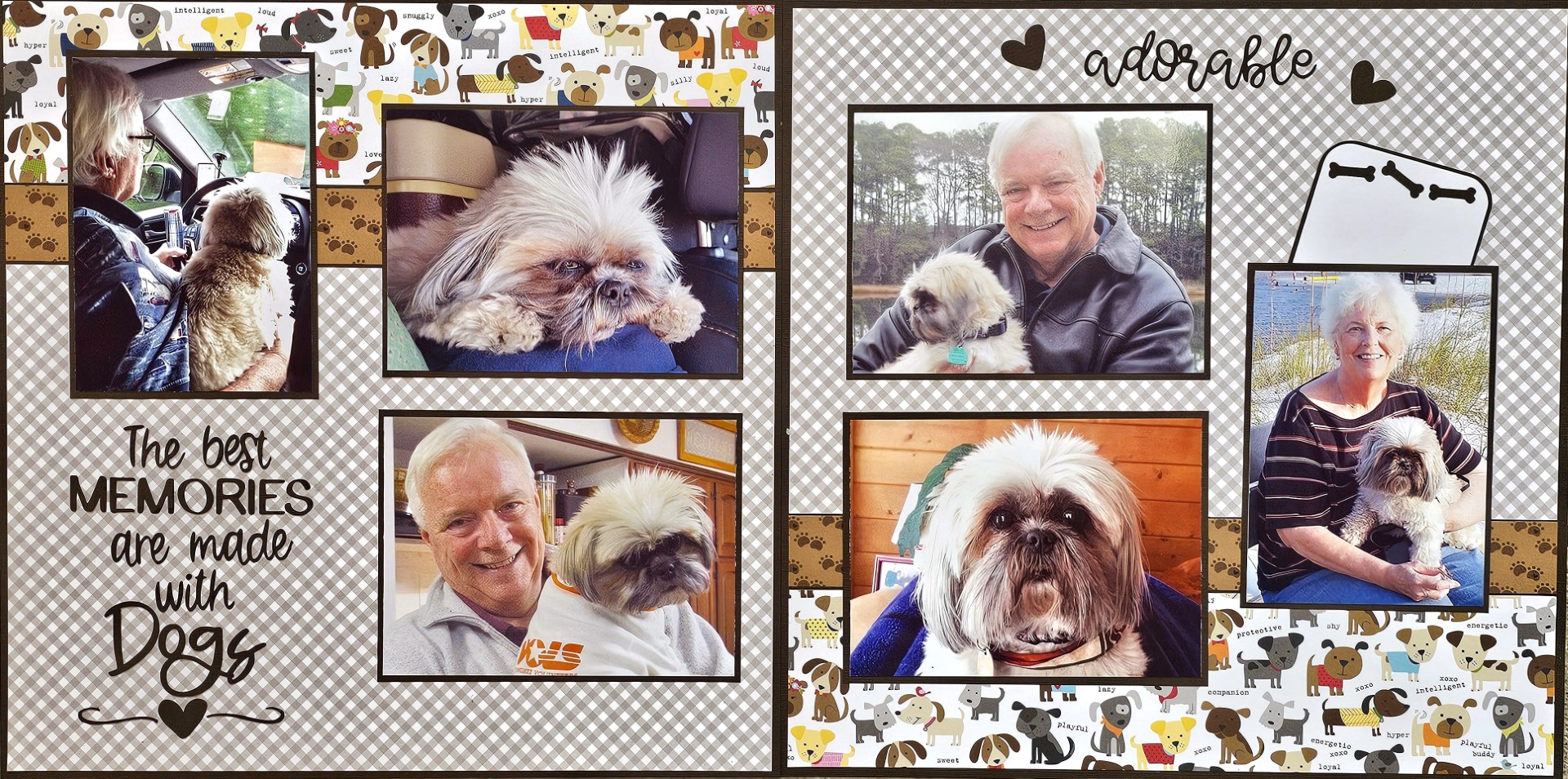 544C Best Memories Made With Dogs
