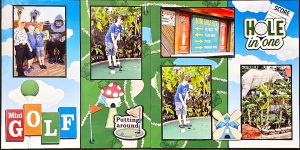 558C Mini-Golf Hole in One