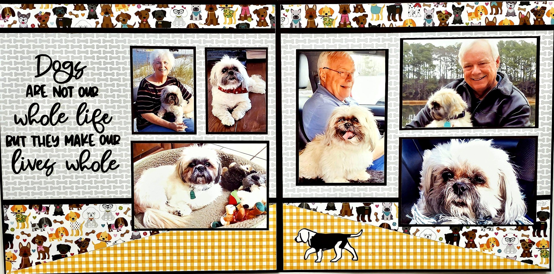 649C DOGS ARE NOT OUR WHOLE LIFE